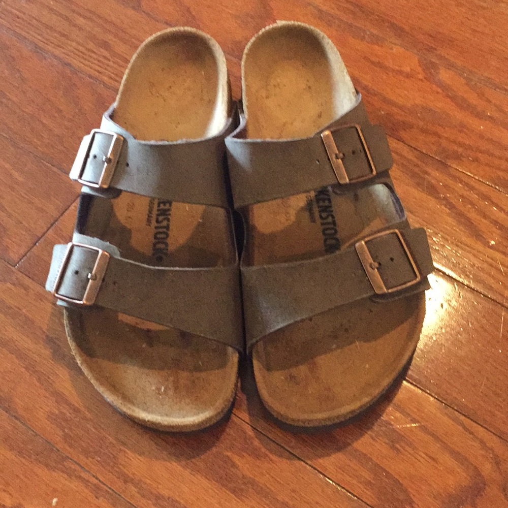 Birkenstock two strap sandals